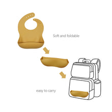 Load image into Gallery viewer, Silicone Baby Bibs forest
