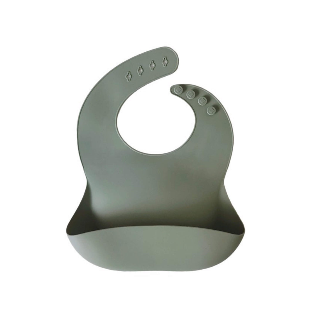 Silicone Baby Bibs forest