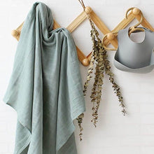 Load image into Gallery viewer, Muslin Baby Swaddle Sea
