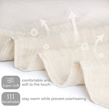 Load image into Gallery viewer, Muslin Baby Swaddle Sea
