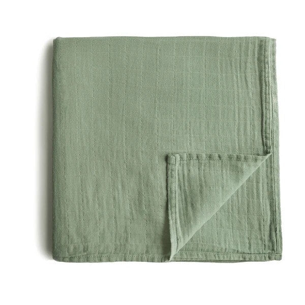 Muslin Baby Swaddle Forest