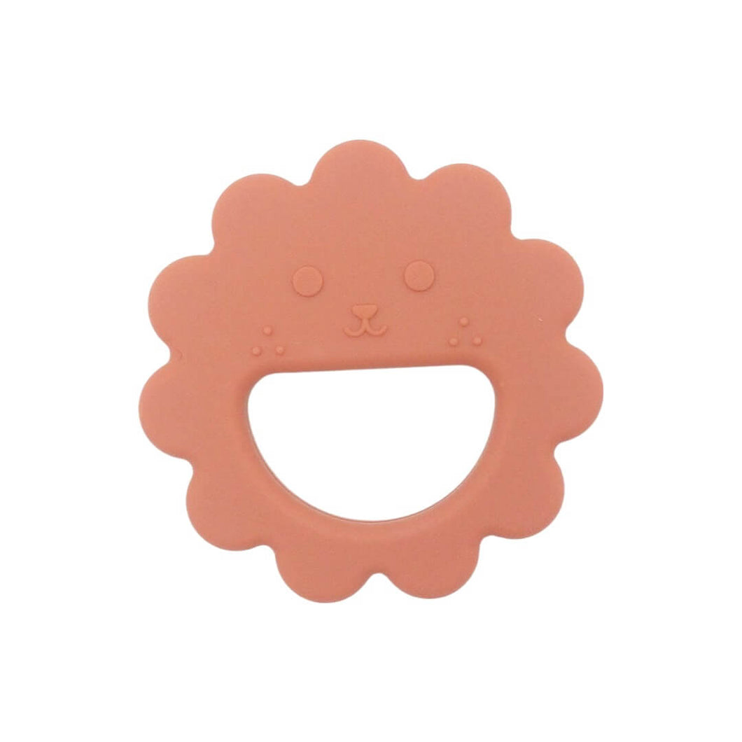 Teether Silicone Bear cinnamon