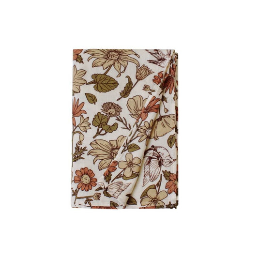 Muslin Flowers Vintage