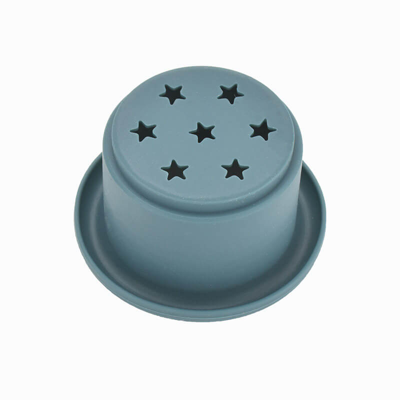Silicone Stacking Cups Vintage