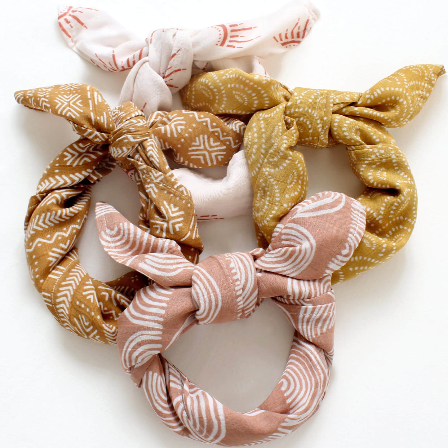 Mini First Swaddle Rainbow (60x60cm)