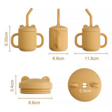 Load image into Gallery viewer, Silicone Baby Cup Bear forest
